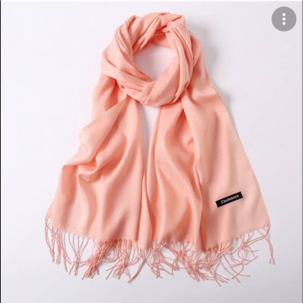 Cashmere Peach Scarf